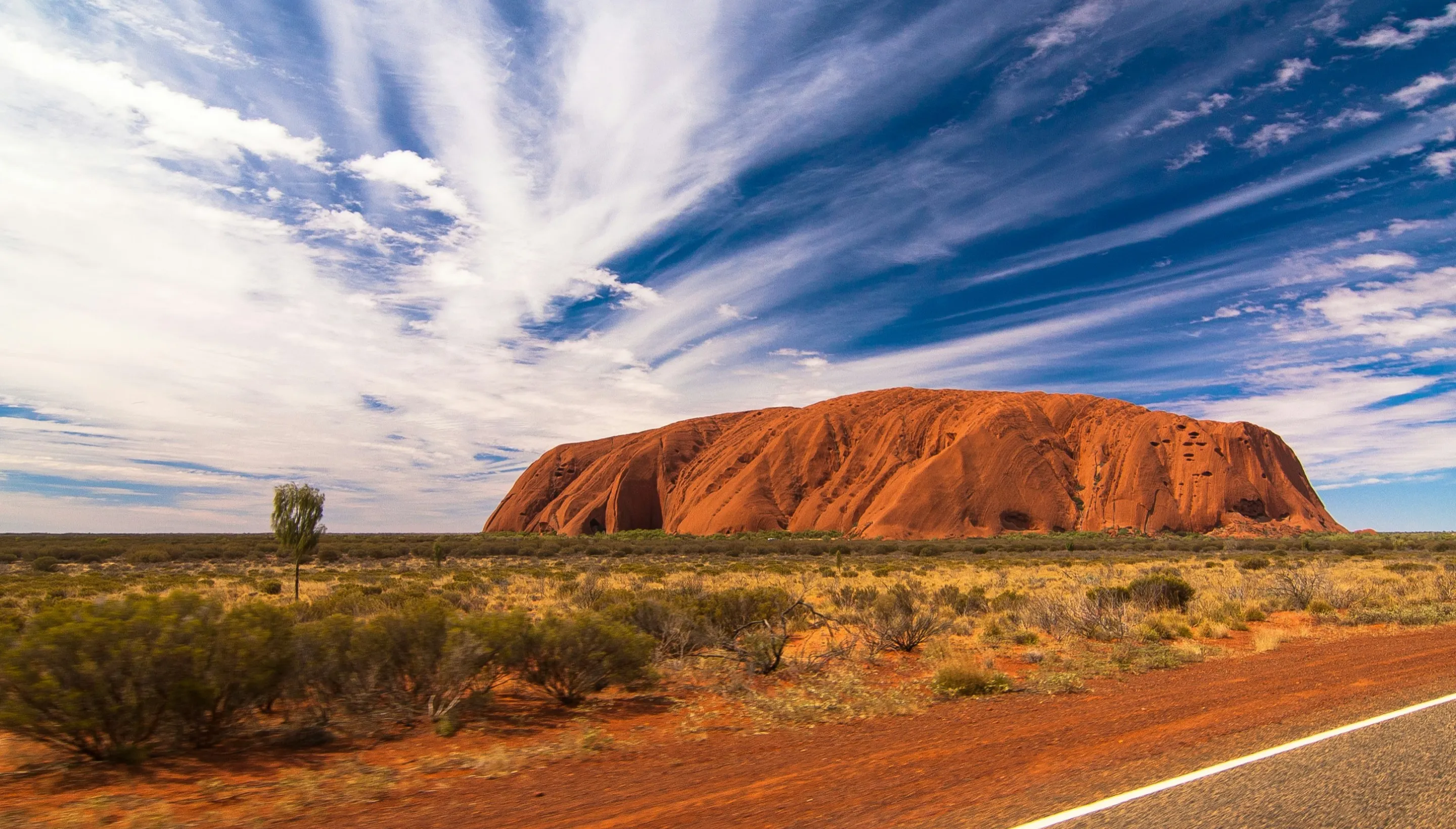 Australiaのカラーの風景画像